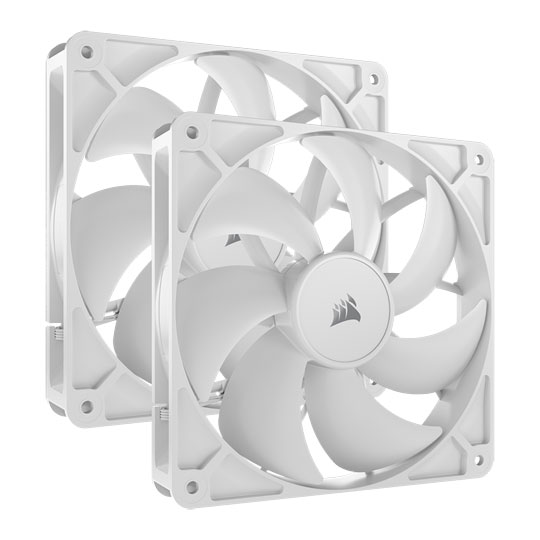 Corsair RS140 PWM 140mm Fan Dual Pack - Simplified Control - Daisy-Chain 4-Pin PWM