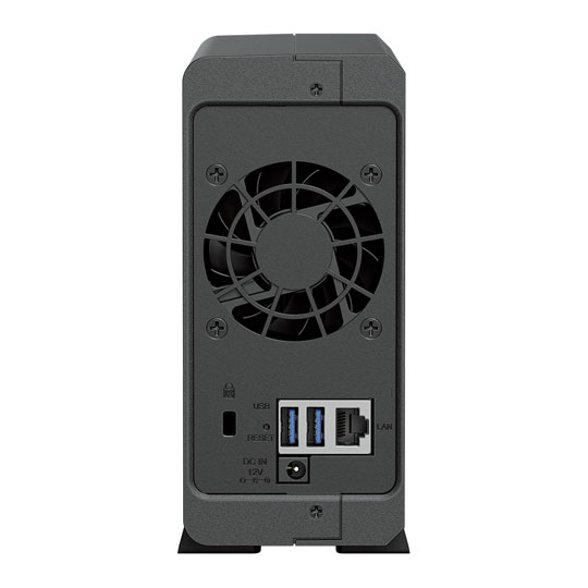 Synology DiskStation DS124 1 Bay Desktop NAS Enclosure with 1x 4TB Synology HAT3300 HDD : image 4