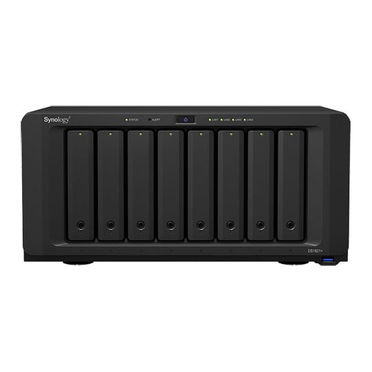 Synology DS1821+ Desktop NAS with 8x 6TB Synology HAT3300 HDD