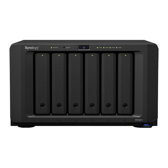 Synology DS1621+ Desktop NAS with 6x 12TB Synology HAT3310 HDD