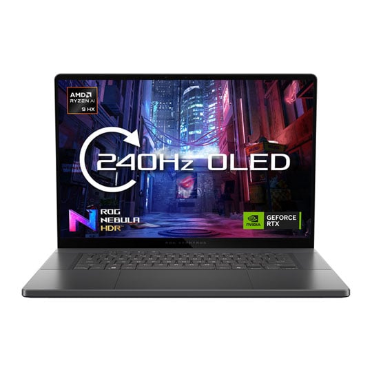 ASUS ROG Zephyrus G16 GA605WI-QR018W 16" QHD+ 240Hz Ryzen AI RTX 4070 Gaming Laptop