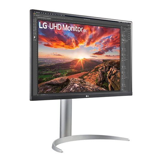 LG 27" 27UP85NP-W 4K Ultra HD 144Hz FreeSync IPS Monitor : image 2