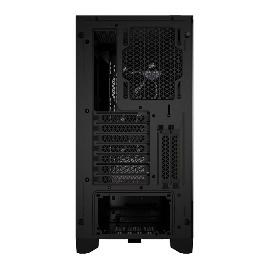 Corsair 4000D Airflow Black Chassis + Corsair 4000 Series Wooden PC Front Panel (Teak) Bundle : image 3