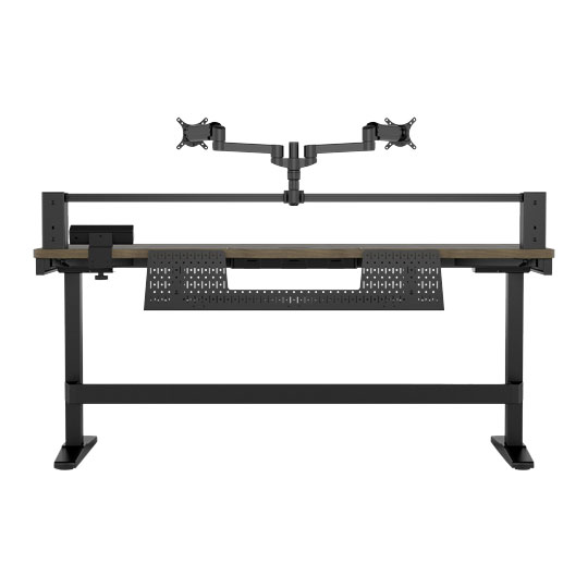 Corsair Platform:6 Desk Rubberwood Fixed-Height : image 3