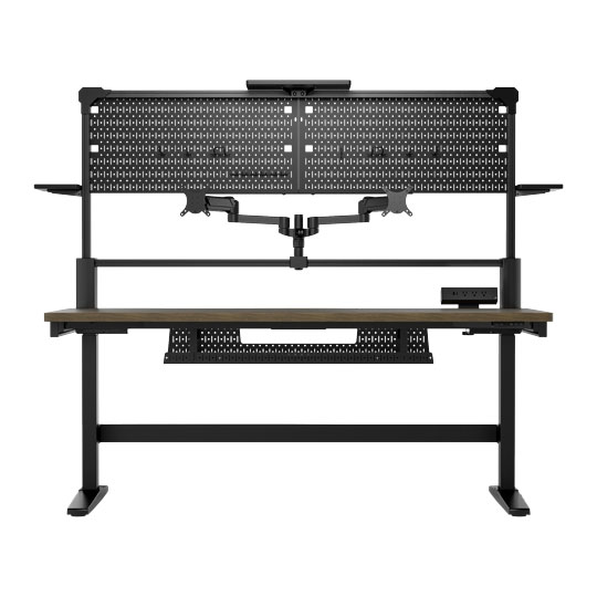 Corsair Platform:6 Creator Edition Height Adjustable Desk (Rubberwood)