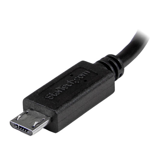 Startech 8" Micro USB to Mini USB OTG Cable for Smartphones/Tablets : image 3