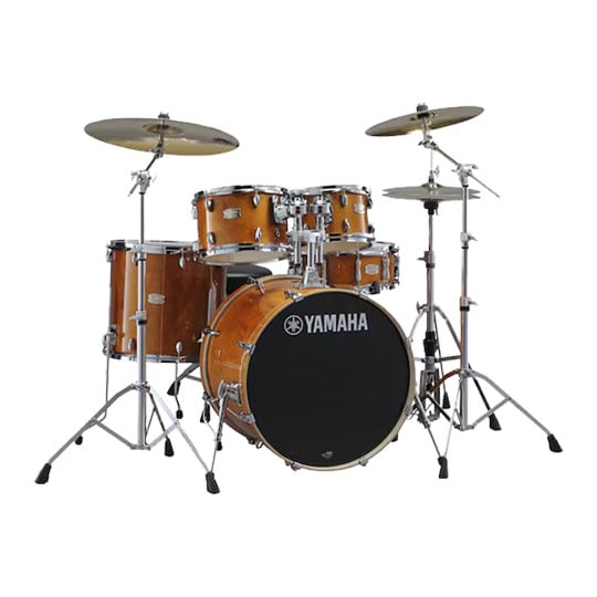 Yamaha Stage Custom 5-Piece Drum Shell Pack, Honey Amber