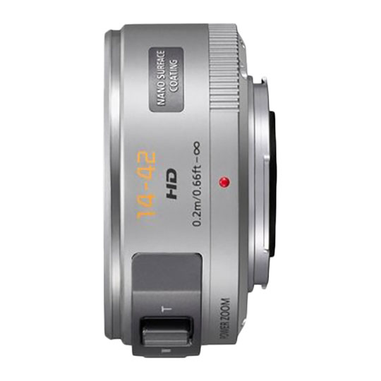 Panasonic LUMIX G 14-42mm/f3.5-5.6 Micro Four Thirds Lens (Silver) : image 3