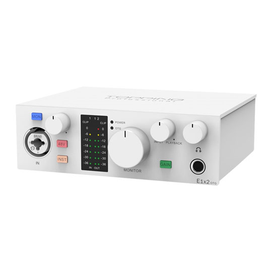 Topping Pro E1x2 OTG USB Audio Interface - White