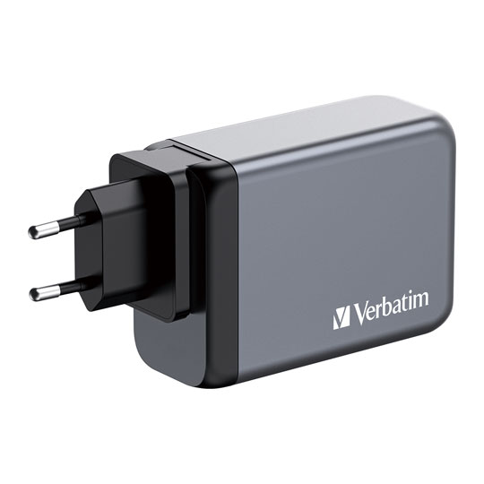 Verbatim 240W 4-Port GaN3 Wall Charger with PDS3.0 3C1A UK/US/EU : image 4