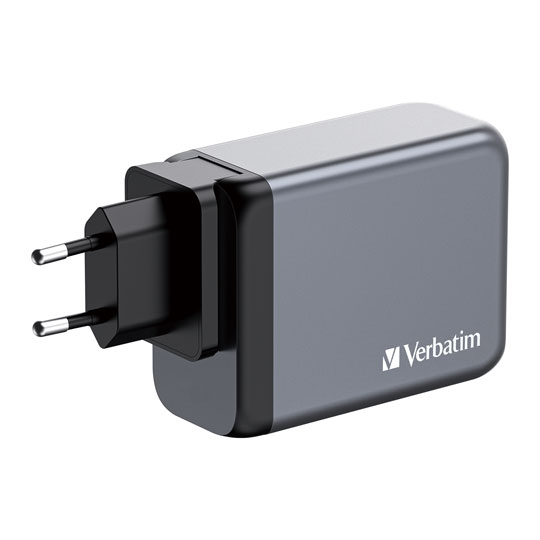 Verbatim 200W 4-Port GaN3 Wall Charger With PD3 3C1A UK/US/EU : image 4