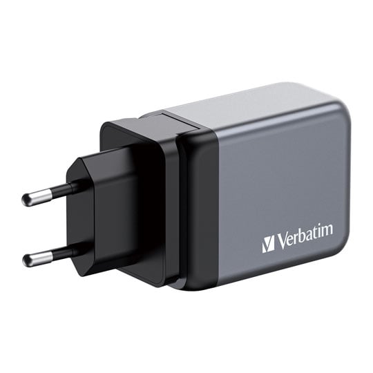 Verbatim 65W3-Port GaN3 Wall Charger PD3/QC3 2C1A  UK/US/EU : image 4