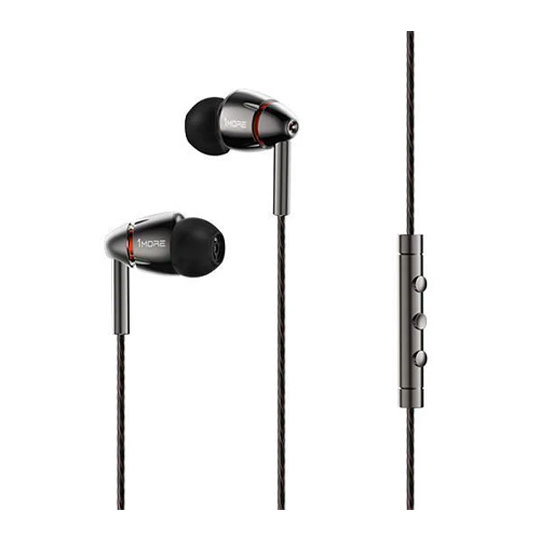 1MORE Quad Driver In-Ear Headphones - Grey : image 3