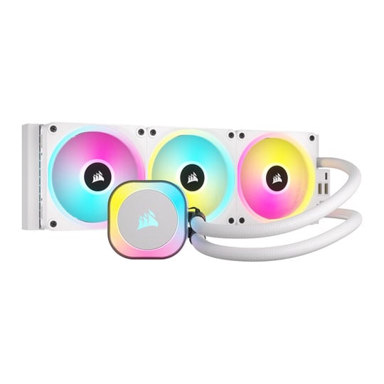 Corsair 360mm iCUE LINK H150i RGB White Intel/AMD Refurbished CPU Liquid Cooler