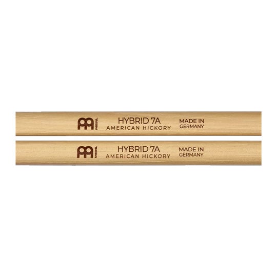 Meinl - Hybrid 7A - American Hickory Drumsticks - SB105 : image 3