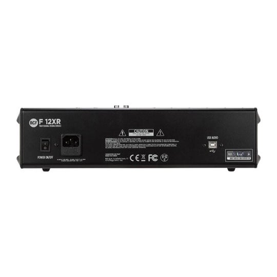 (Open Box) RCF - F 12XR 12-Channel Mixing Console with Multi-FX & Recording : image 4