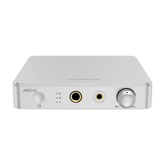 Topping A50 III Desktop Headphone Amp Silver