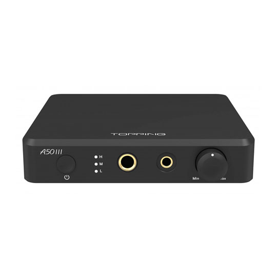 Topping A50 III Desktop Headphone Amp Black