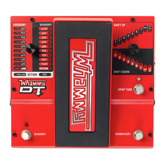 DigiTech Whammy DT Pitch Shifting Pedal with Drop and Raised Tuning