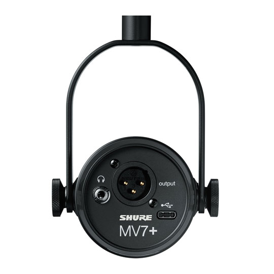 Open Box) Shure MV7+ Podcasting Mic LN149363 - MV7+-K | SCAN UK
