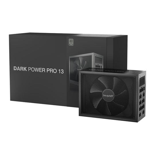 be quiet! Dark Power Pro 13 1600W 80+ Titanium Fully Modular ATX3.0 Open Box Power Supply : image 1