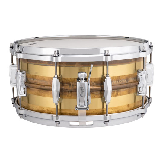 (Open Box) Ludwig 14" x 6.5" Raw Bronze Striped Snare : image 3