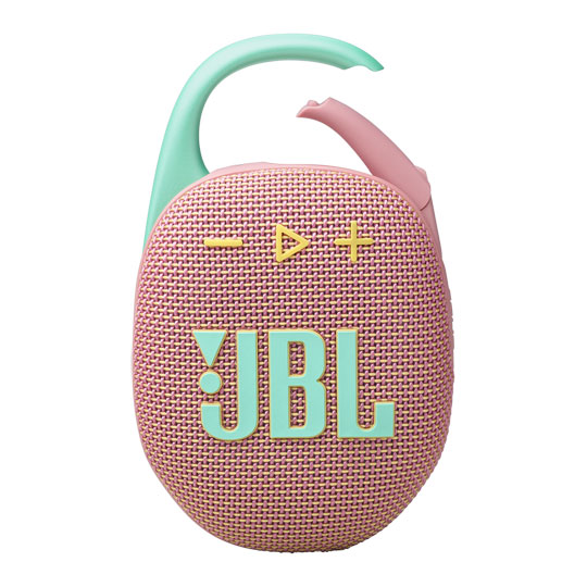 JBL CLIP 5 Rechargable Bluetooth Speaker Pink