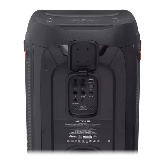 JBL PartyBox 310 RGB Lighting Bluetooth & Wired Party Speaker Battery & Mains : image 4