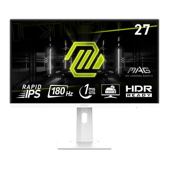 MSI MAG 274PFW 27" 180Hz Adaptive Sync HDR Gaming Monitor - White