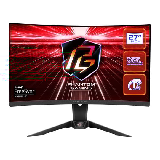 ASRock 27" PG27Q15R2A 165Hz FreeSync Premium Open Box Curved Monitor
