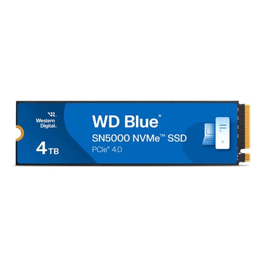 WD Blue SN5000 4TB M.2 PCIe 4.0 NVMe SSD/Solid State Drive