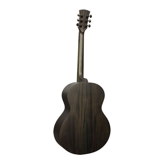 Faith - FKVBK - Naked Venus Cut/Electro Guitar Black Stain with Gig Bag