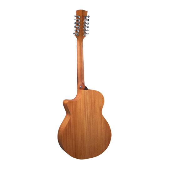 Faith - FKV - Naked Venus 12 String Cut/Electro Guitar with Gig Bag