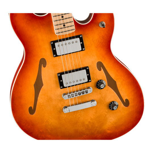 Squier - Affinity Series Starcaster Deluxe - Sienna Sunburst