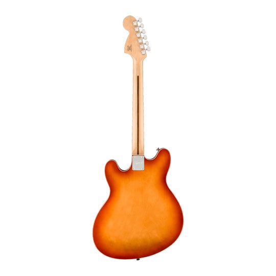 Squier - Affinity Series Starcaster Deluxe - Sienna Sunburst : image 4