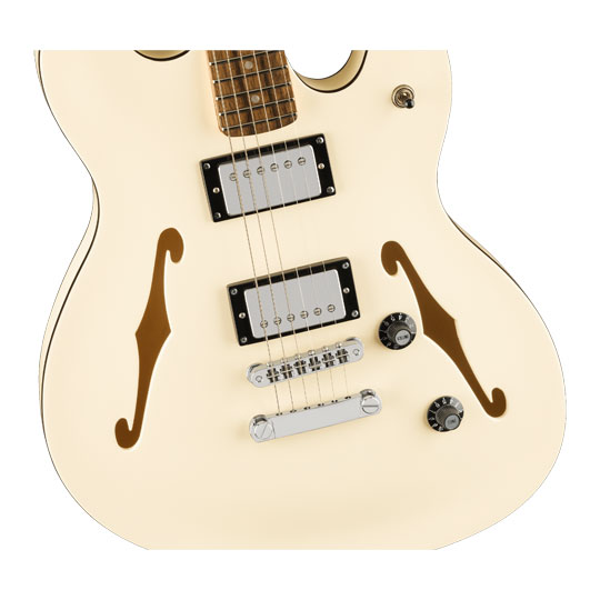Squier - Affinity Series Starcaster Deluxe - Olympic White : image 2