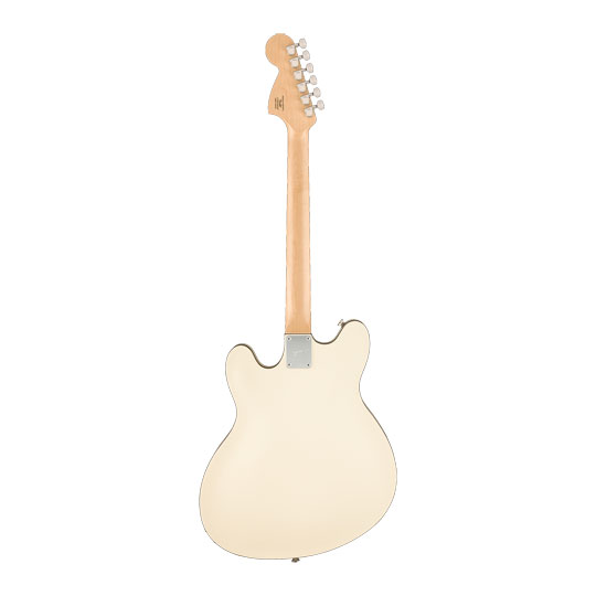 Squier - Affinity Series Starcaster Deluxe - Olympic White : image 4