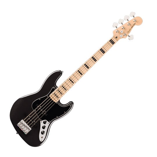 Squier Affinity Series Active Jazz Bass V Black Metallic