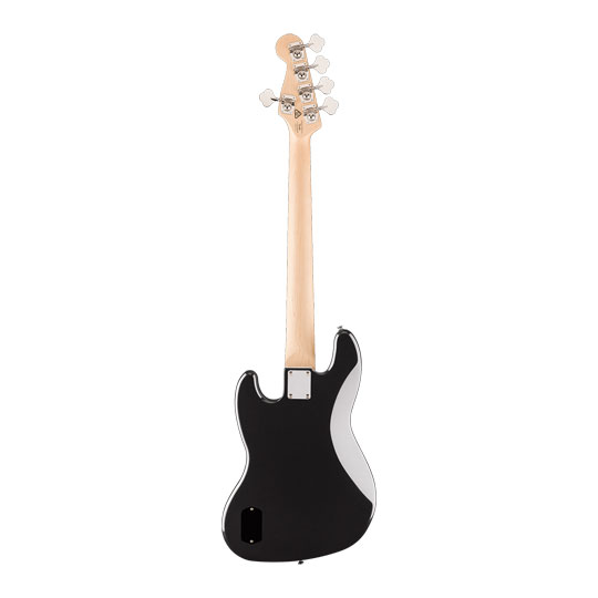 Squier Affinity Series Active Jazz Bass V Black Metallic : image 3