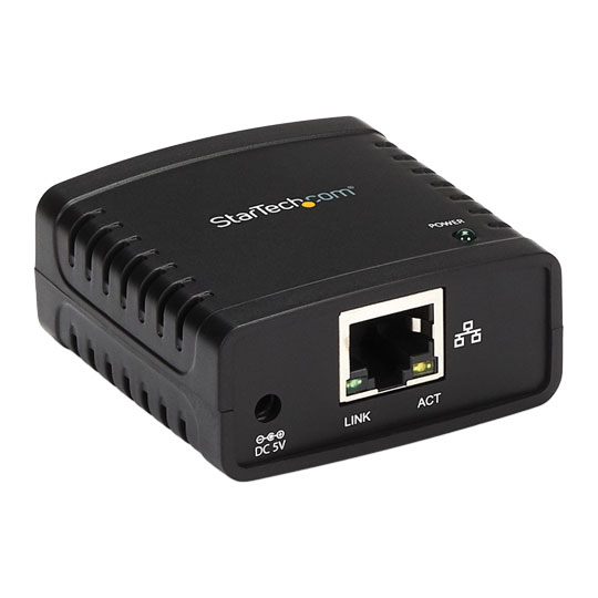 StarTech Ethernet to USB Network Print Server