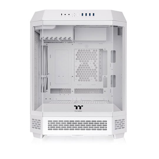 Thermaltake The Tower 600 White Mid Tower Tempered Glass PC Gaming Case