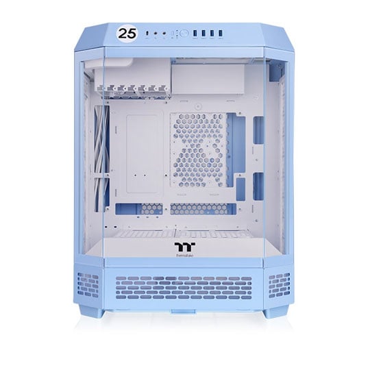 Thermaltake The Tower 600 Hydrangea Blue Mid Tower Tempered Glass PC Gaming Case