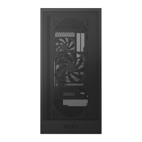 NZXT H5 Flow Black Compact Mid Tower Tempered Glass PC Gaming Case : image 3