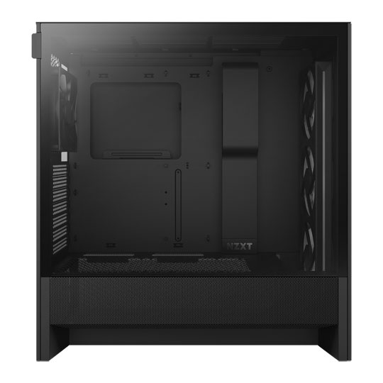 NZXT H5 Flow RGB Compact Black Mid Tower Tempered Glass Gaming Case