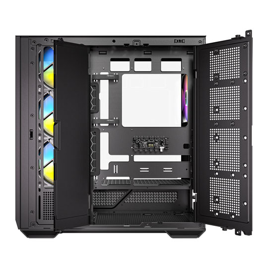 Antec C7 ARGB Mid Tower Tempered Glass PC Gaming Case Black : image 3
