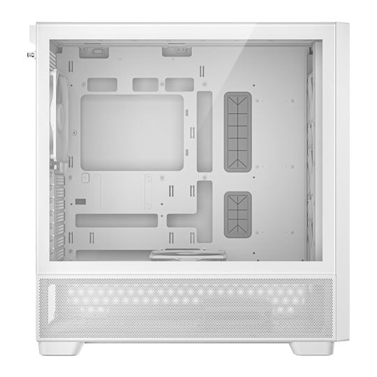 Antec Flux Mid Tower Tempered Glass White/Wood PC Gaming Case