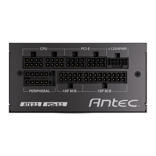 Antec SF850X 850 Watt 80+ Gold Fully Modular PCIe 5 ATX3.1 PSU/Power Supply : image 4