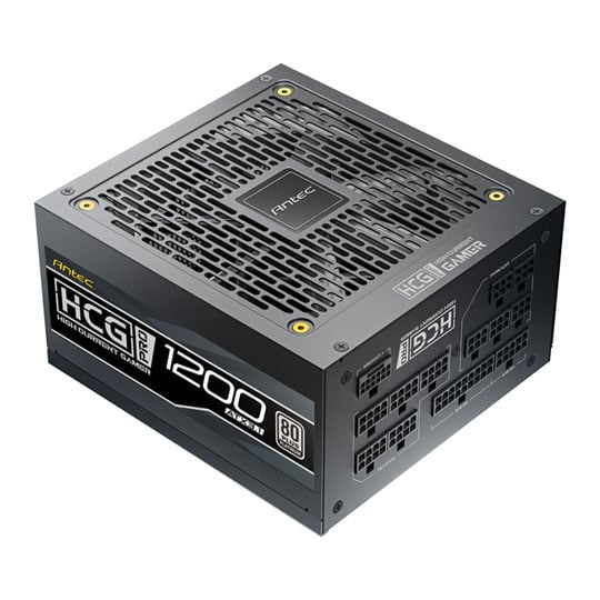Antec HCG1200 Pro Platinum 1000 Watt 80+ Platinum Fully Modular PCIe 5 ATX3.1 PSU/Power Supply