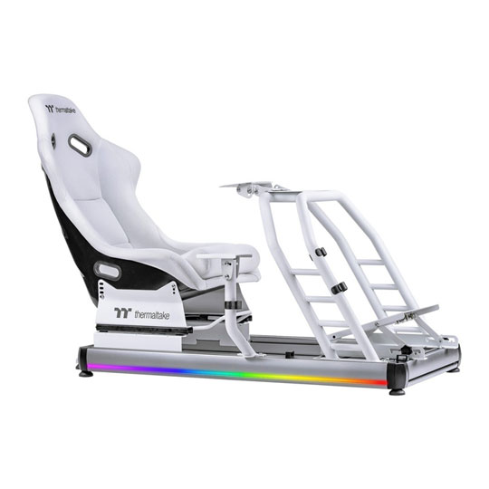 Thermaltake GR500 Snow Premium Racing Simulator Cockpit