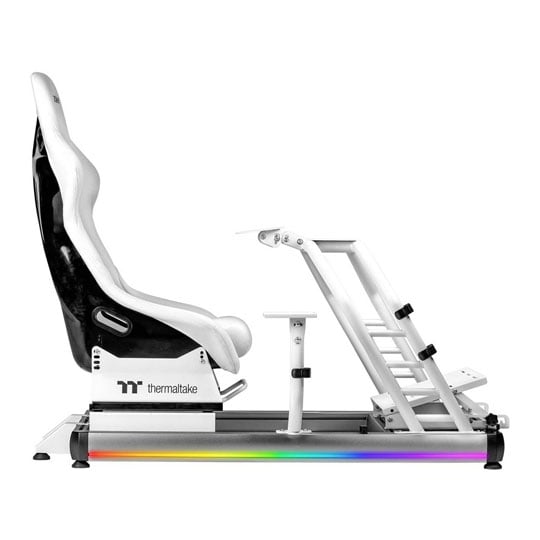 Thermaltake GR500 Snow Premium Racing Simulator Cockpit